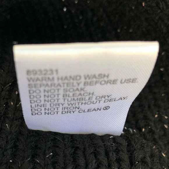 Knit winter headband headwrap women's pink braid black sparkle Ed-it-ed NWT x2 - Picture 6 of 9